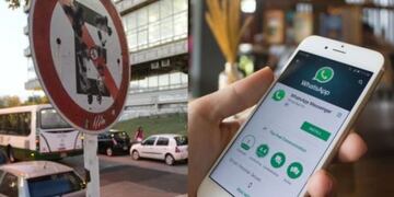 Ya se se puede consultar por Whatsapp dónde está permitido estacionar el auto