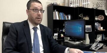 Ariel Eichbaum, presidente de AMIA (Foto: Télam)