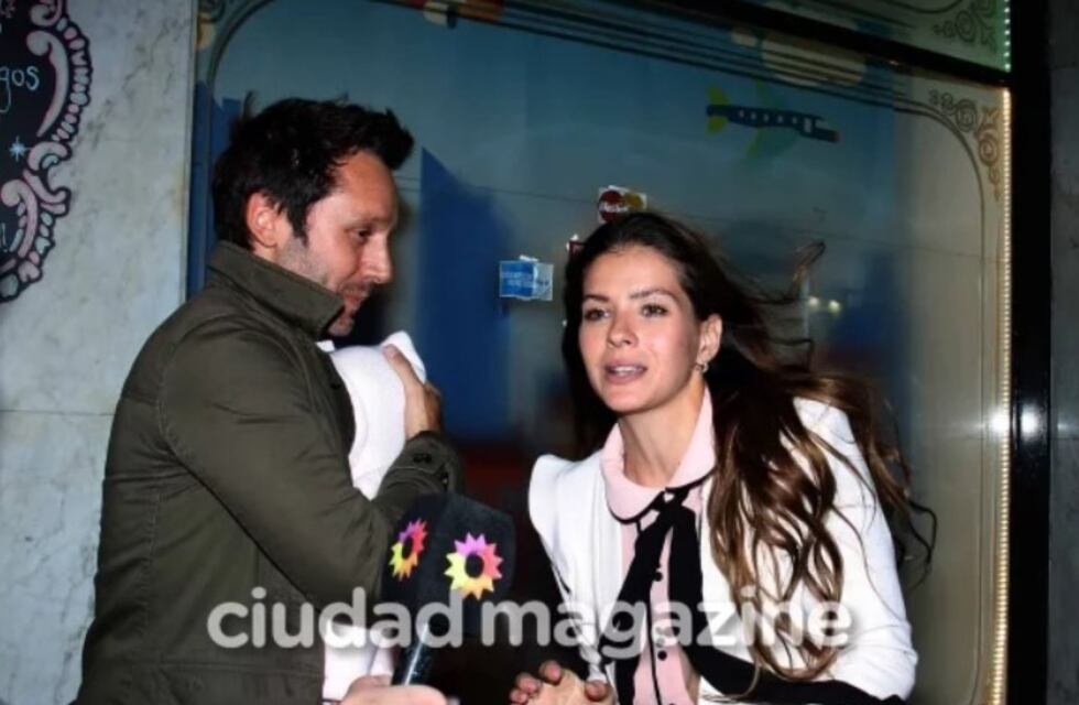 La China, Benjamín y Nicolás Cabré, juntos en el cumpleaños de Rufina