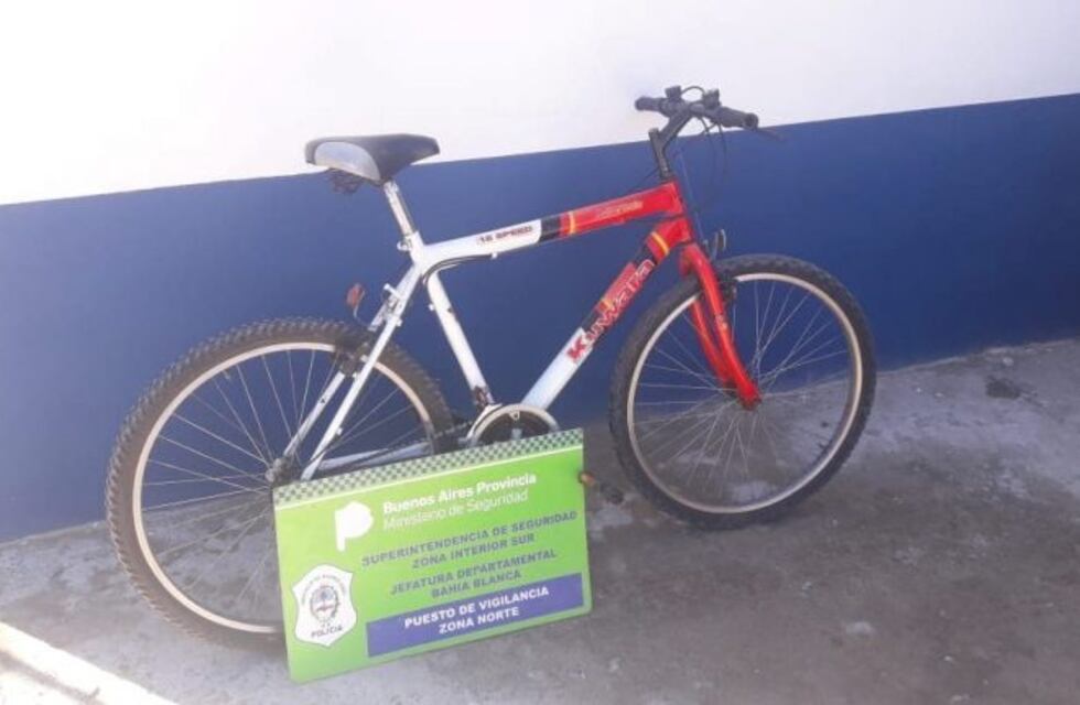 Recuperaron una bicicleta robada y fue aprehendido un menor de 16 años