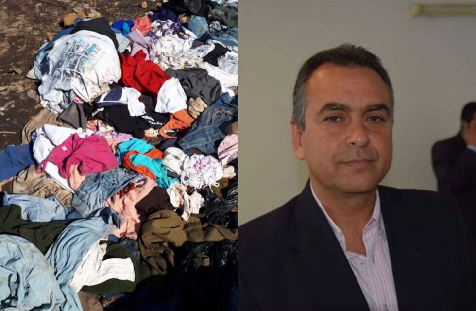 El intendente de Apolinario Saravia negó que hayan tirado ropa donada