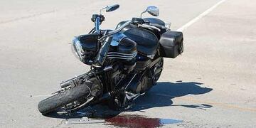 Accidente en moto\u002E (web)