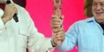 Nicolu00e1s Maduro y Diosdado Cabello