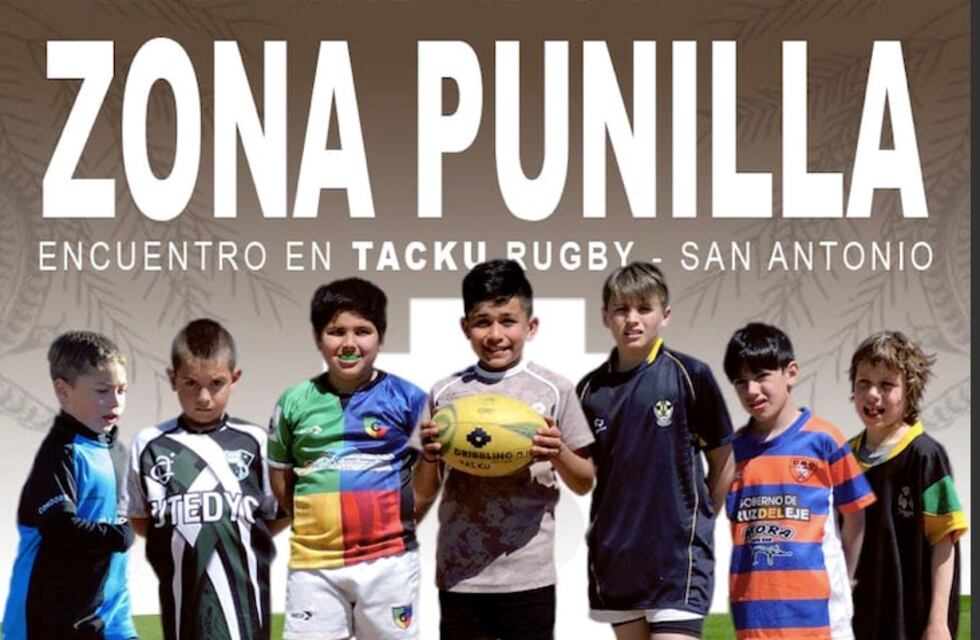 Se viene el 6° encuentro de rugby infantil en San Antonio de Arredondo