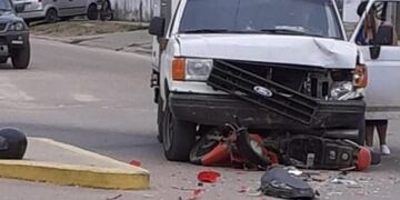 Accidente  vial - muere una persona\nCrédito: Twitter