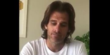 Habló Miguel Angel Paz, el hombre que violó la cuarentena y golpeó a un guardia (Foto: captura video)