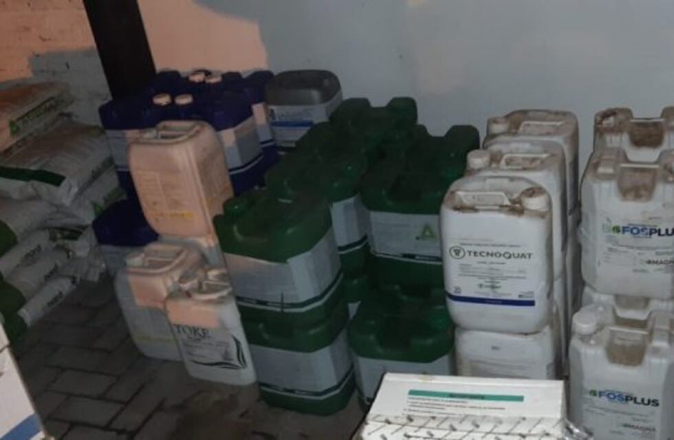 Robaron agroquímicos valuados en más de 10 mil dólares