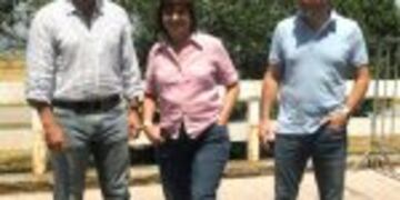 DYN12, BUENOS AIRES 02/12/2016, EL MINISTRO DEL INTERIOR, OBRAS Pu00daBLICAS Y VIVIENDA, ROGELIO FRIGERIO, LA MINISTRA DE SEGURIDAD PATRICIA BULLRICH Y EL MINISTRO DE HACIENDA Y FINANZAS ALFONSO PRAT GAY EN EL COMPLEJO TURu00cdSTICO DE CHAPADMALAL EN EL MARCO DE