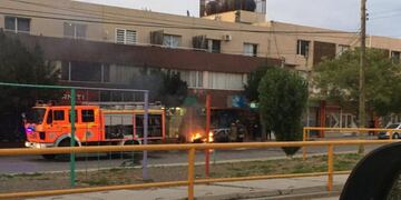 Incendio de vehículo