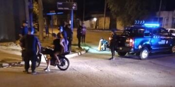 El triple crimen de EMpalme Graneros ocurrió en las esquina de Génova y Cabal\u002E (Twitter)