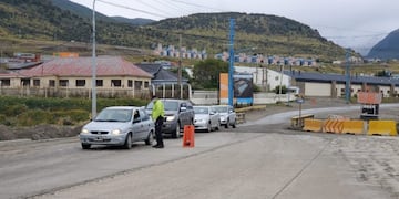 Controles policiales en cuarentena - Tierra del Fuego\u002E