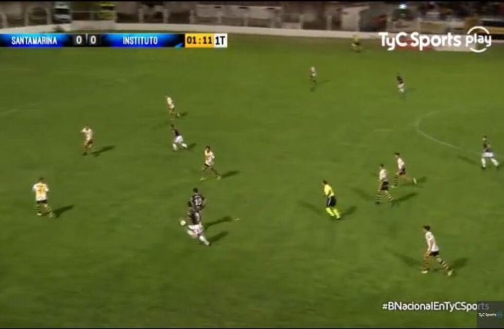 Se cortó la racha: Instituto perdió con Santamarina 1 a 0