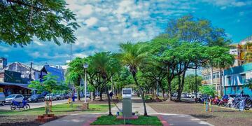 Los arreglos incluyeron la remodelación y refacción de la plazoleta