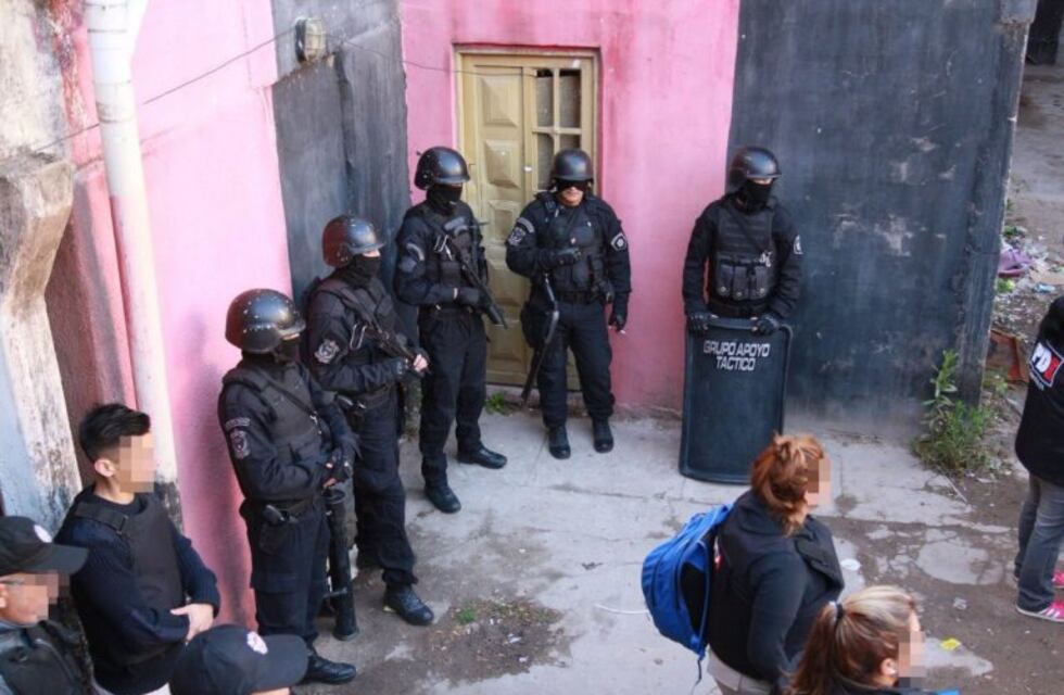 Así fue el megaoperativo en barrio Municipal