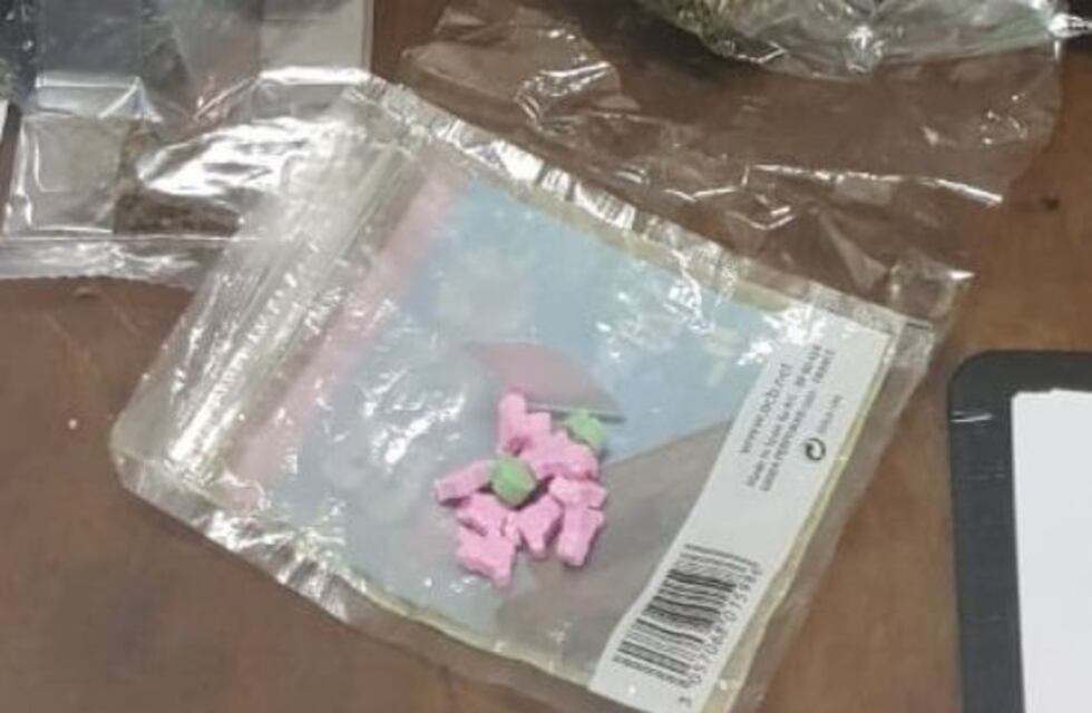 Detuvieron a dos jóvenes con más de 150 pastillas de droga para una fiesta
