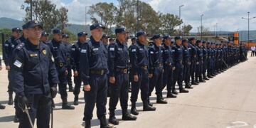 Efectivos de la Policía de Jujuy