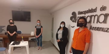 Bloqueadoras - Miramar de ansenuza \nfoto: Vía Ansenuza