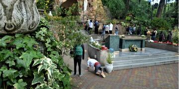 El santuario de la Virgen de Lourdes de Alta Gracia tampoco está a salvo de la delincuencia.