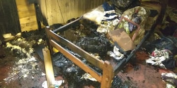 Destrozos por un incendio en la casa de un candidato a intendente de Eldorado\u002E (MisionesOnline)