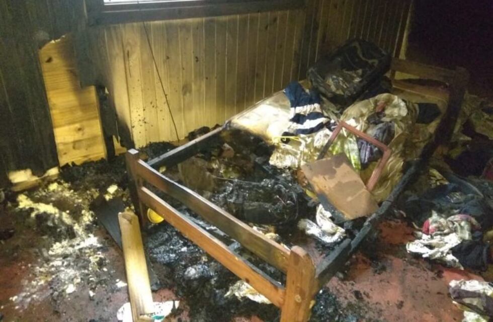 Se incendió la casa del médico Tiozzo candidato por el PAyS en Eldorado