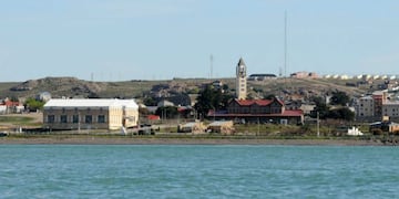 Puerto deseado vista desde la ria