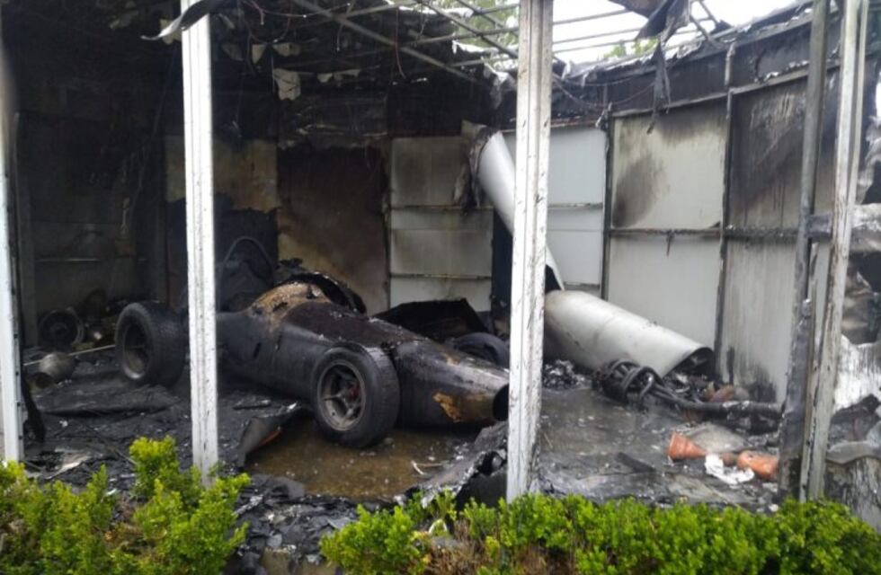 Un incendio terminó con un clásico del automovilismo argentino