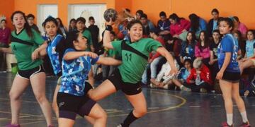 Handball en el campamento deportivo