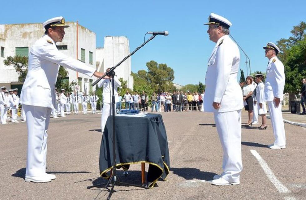 Nuevo Jefe en el  Arsenal Naval de Puerto Belgrano