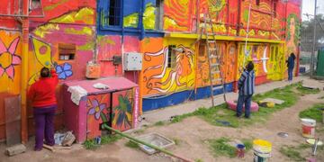 Mural en la carcel\u002E