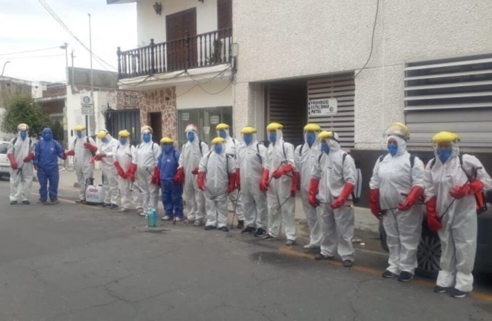 Se incorporó la patrulla de prevención para desinfectar las calles