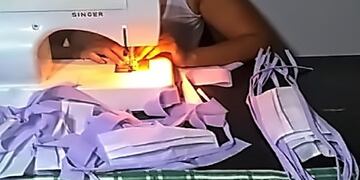 Barbijos realizados con el Gobierno de la Ciudad (Gobierno de Salta)