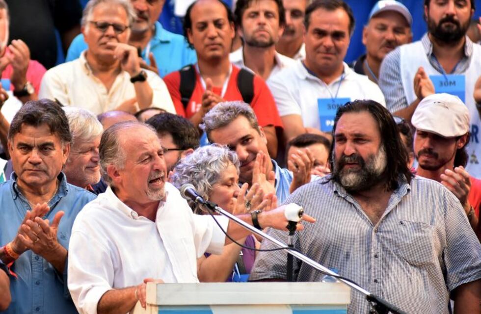 La CGT y la CTA preparan una marcha federal como prólogo del sexto paro general contra Macri