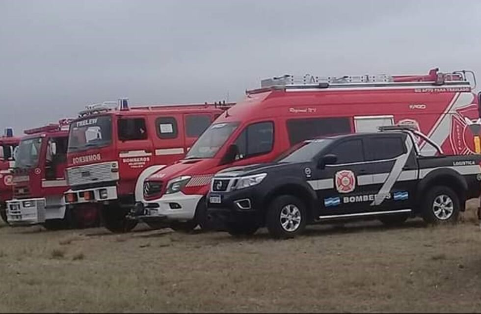 Trelew: los bomberos tuvieron que intervenir 58 veces durante el temporal