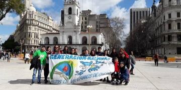 Encuentro de hijos de ex combatientes de Malvinas Arroyito