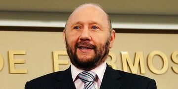 El gobernador Gildo Insfrán