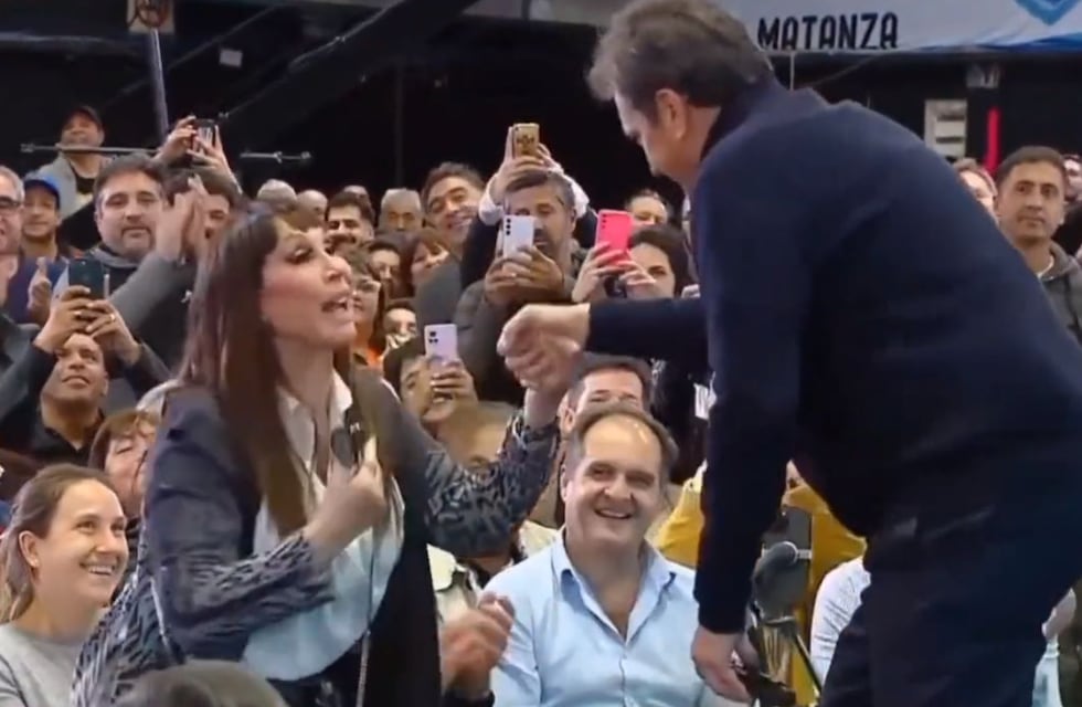 Moria Casán se fue de un acto de Massa con una desopilante frase: qué dijo y cómo reaccionaron los presentes
