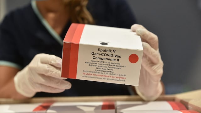 Vacunas contra el coronavirus Sputnik V.
