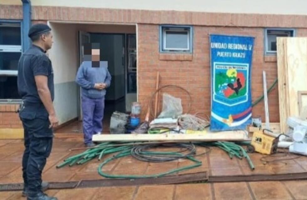 Wanda: recuperan elementos robados en obra en construcción