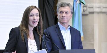 María Eugenia Vidal y Mauricio Macri (Foto: Web)