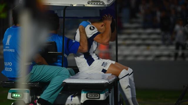 El paraguayo Ramón Sosa salió lesionado en Talleres vs. San Paulo (Nicolás Bravo / La Voz).