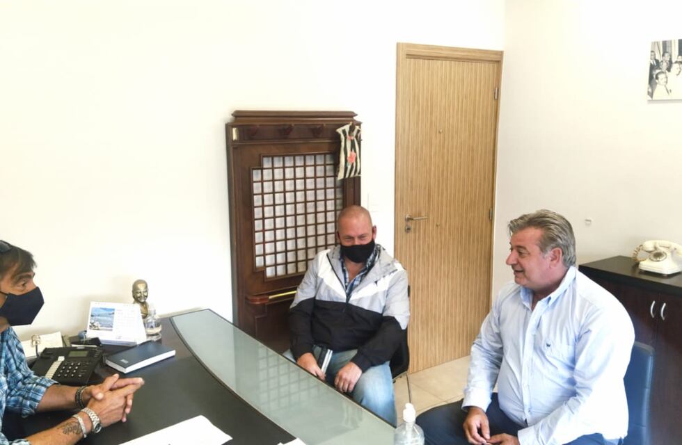 Marcos Folgar se reunió con las autoridades del Sindicato de Empleados de Comercio local