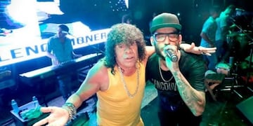 Ulises Bueno y La Mona Jiménez, juntos en el escenario en la Sociedad Belgrano\u002E