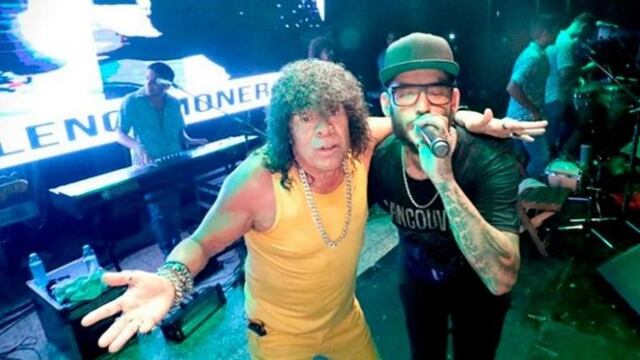 Ulises Bueno y La Mona Jiménez, juntos en el escenario en la Sociedad Belgrano\u002E