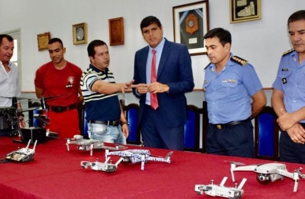 La policía de la provincia creó la división drones