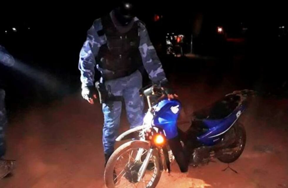 Recuperan otra moto robada en Iguazú y ya van 35 en el año