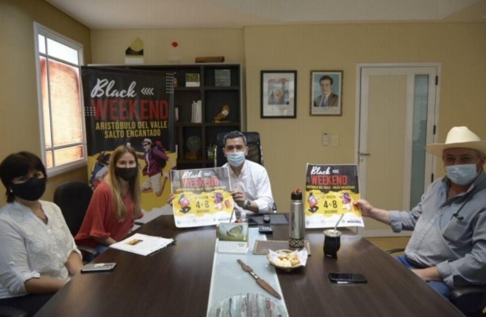 Aristóbulo del Valle y Salto Encantado preparan la 3º edición de Black Weekend