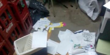 Los ladrones no dejaron nada en pie a su paso\u002E (Web)