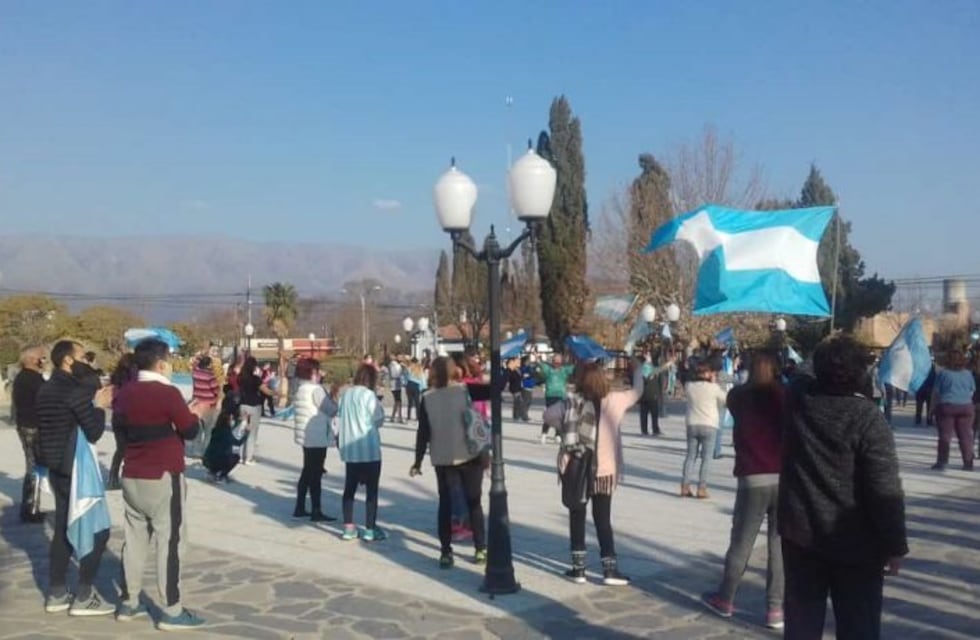 El "17 A" pasó por Traslasierra