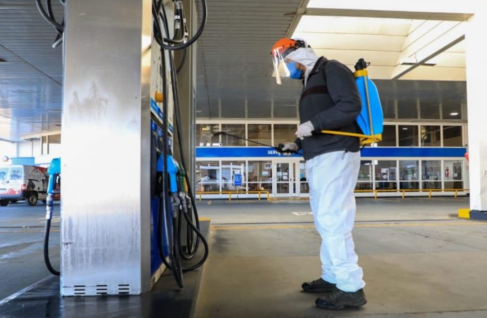 Intenso plan de desinfección en sectores neurálgicos de la ciudad