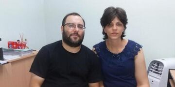 Esteban y Débora todavía tienen marcas en el cuerpo por el asalto que sufrieron\u002E